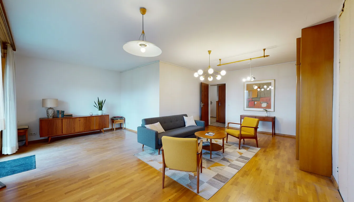 Wohn-/Essbereich -Visualisierung