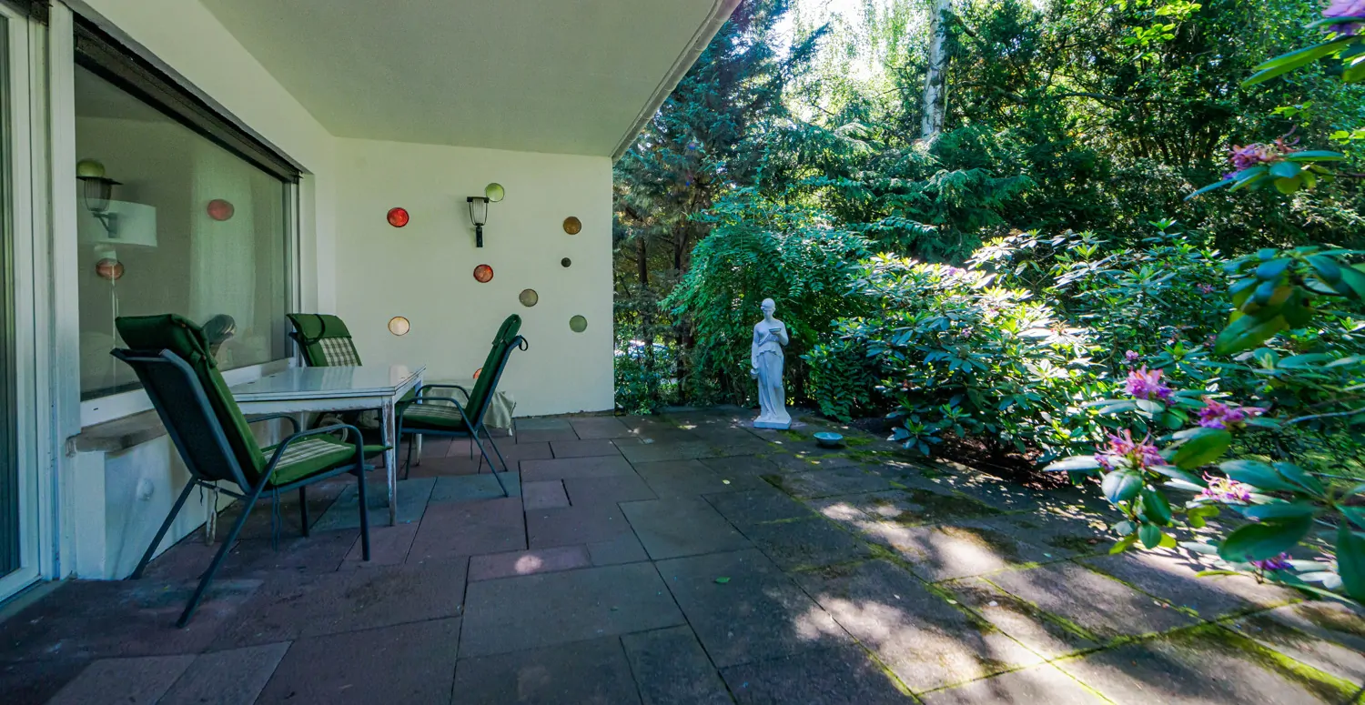 Terrasse Ansicht II - EG