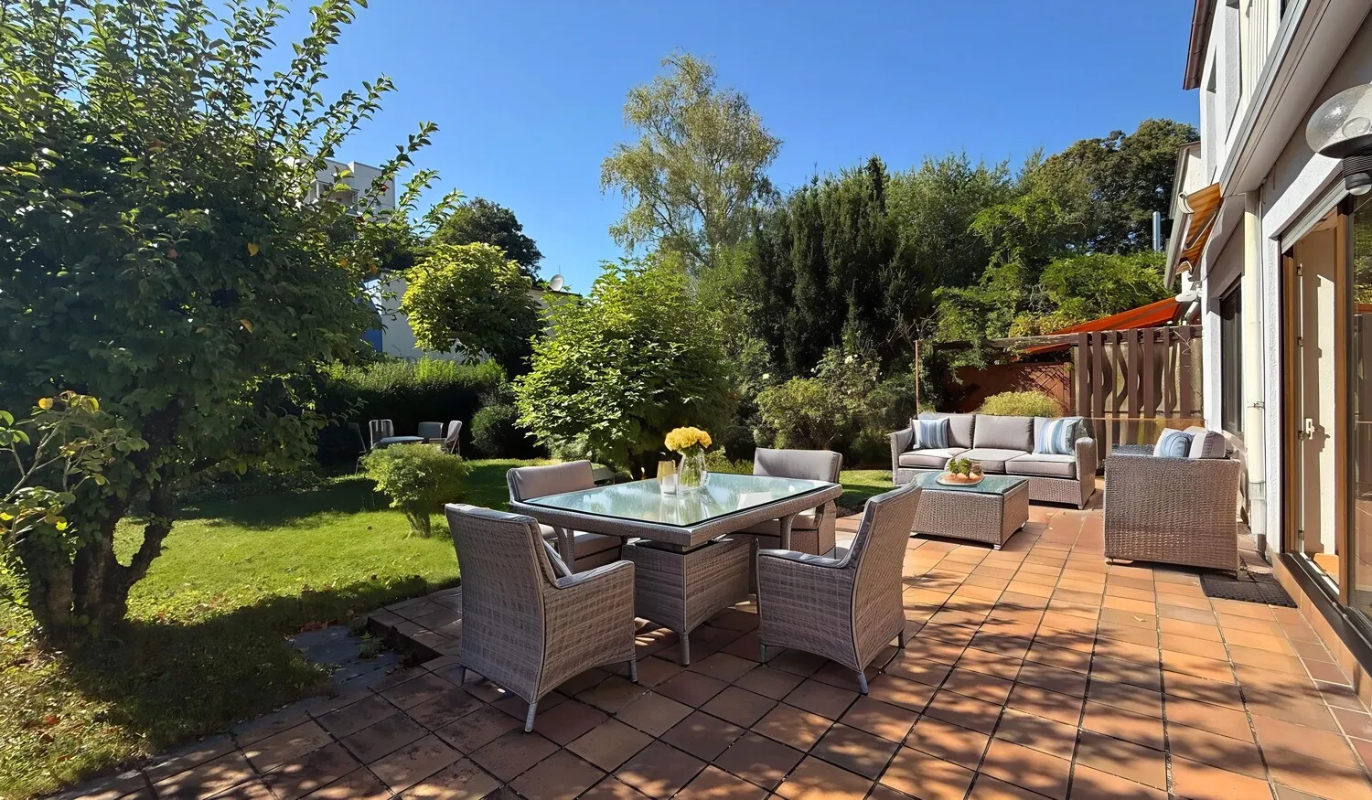 Terrasse Visualisierung