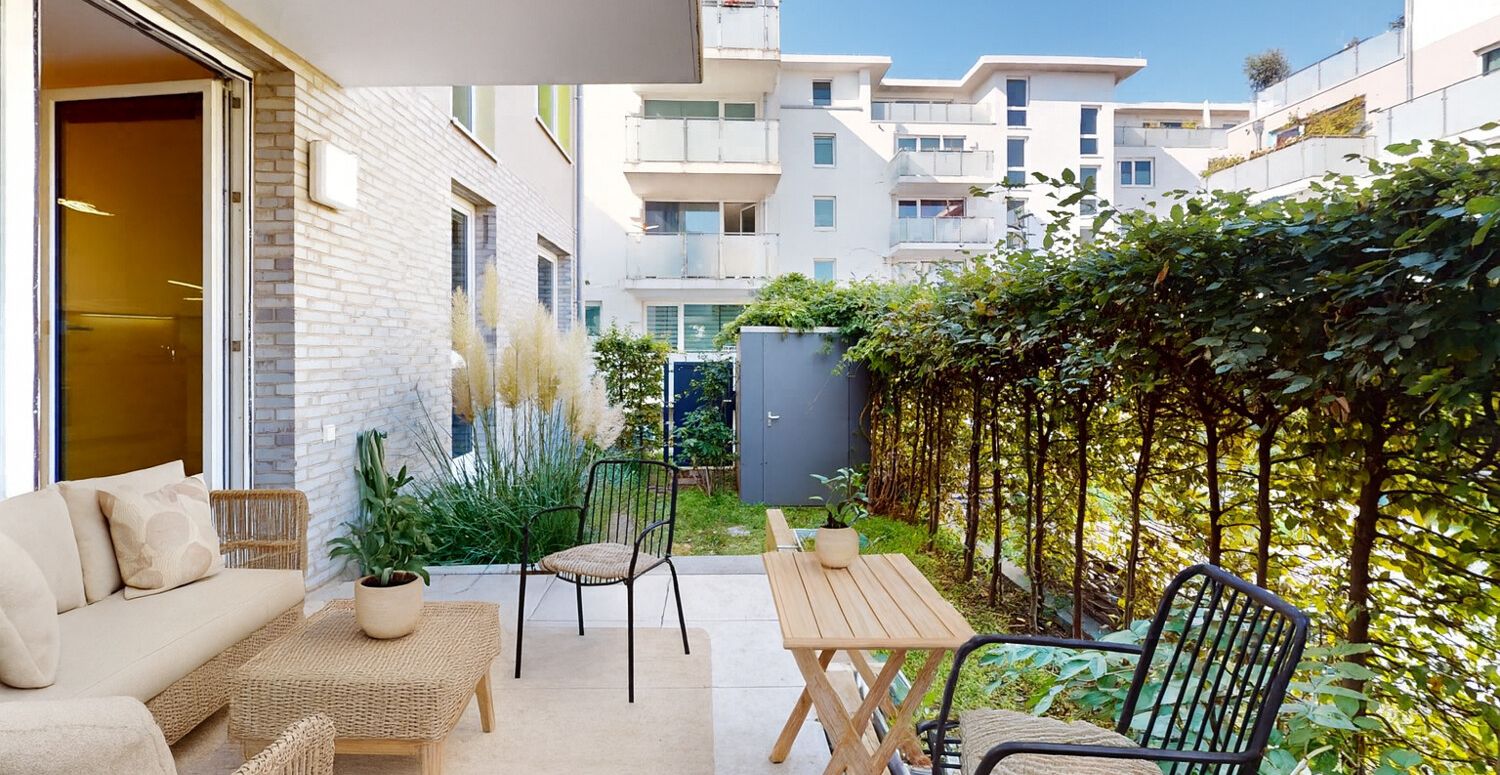Terrasse Ansicht II - Visualisierung