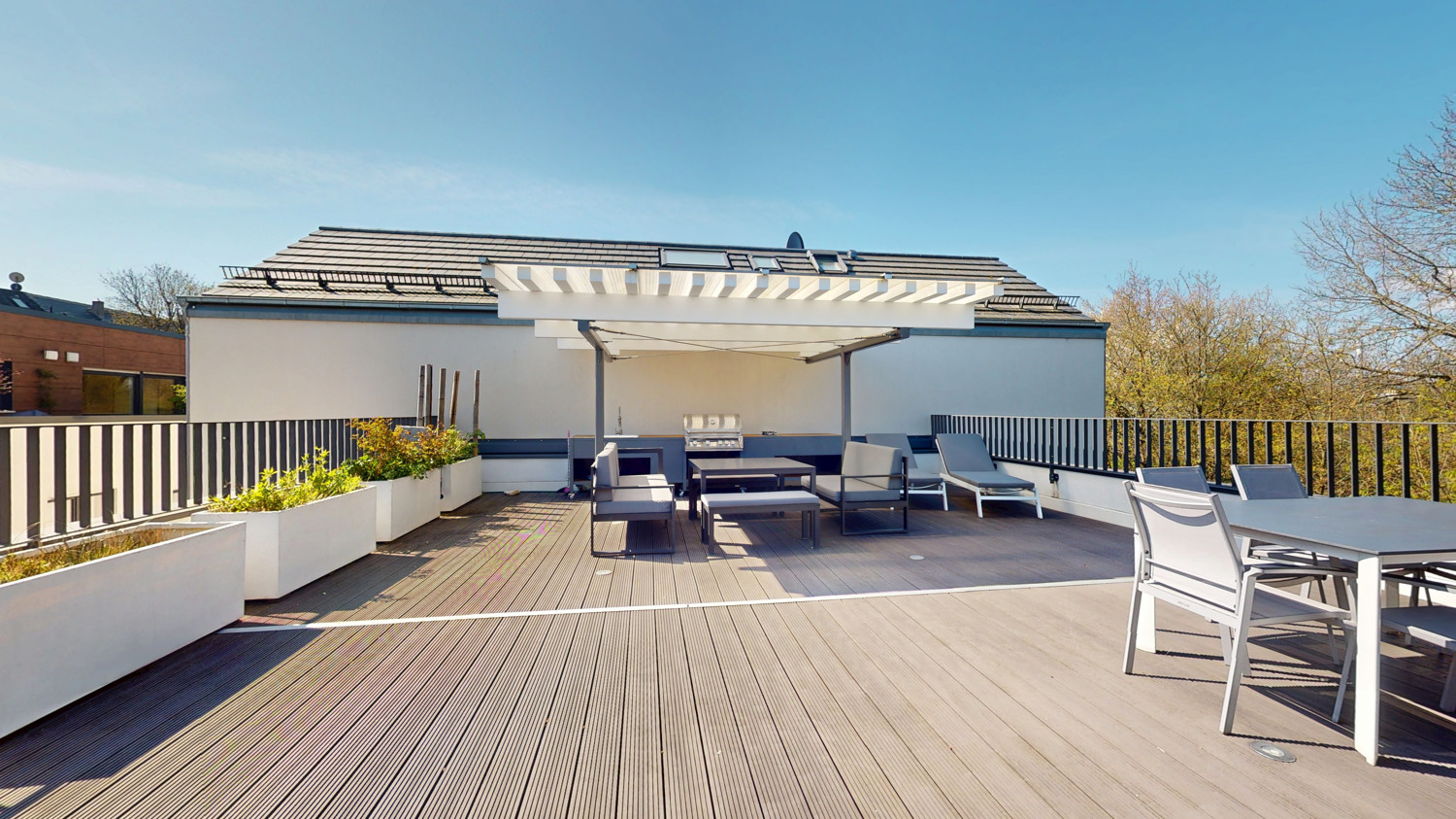 Dachterrasse Ansicht I