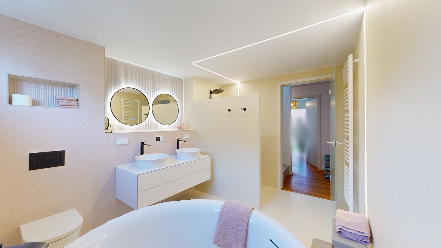 Badezimmer Ansicht II - OG