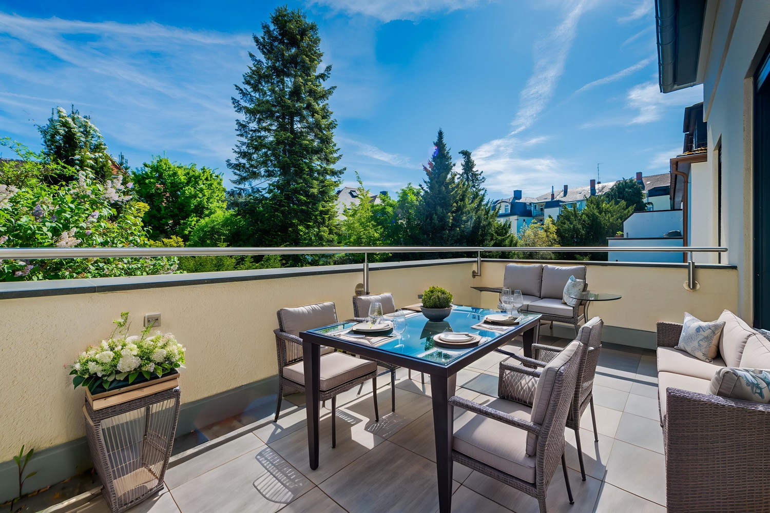 Balkon 1. OG - Visualisierung