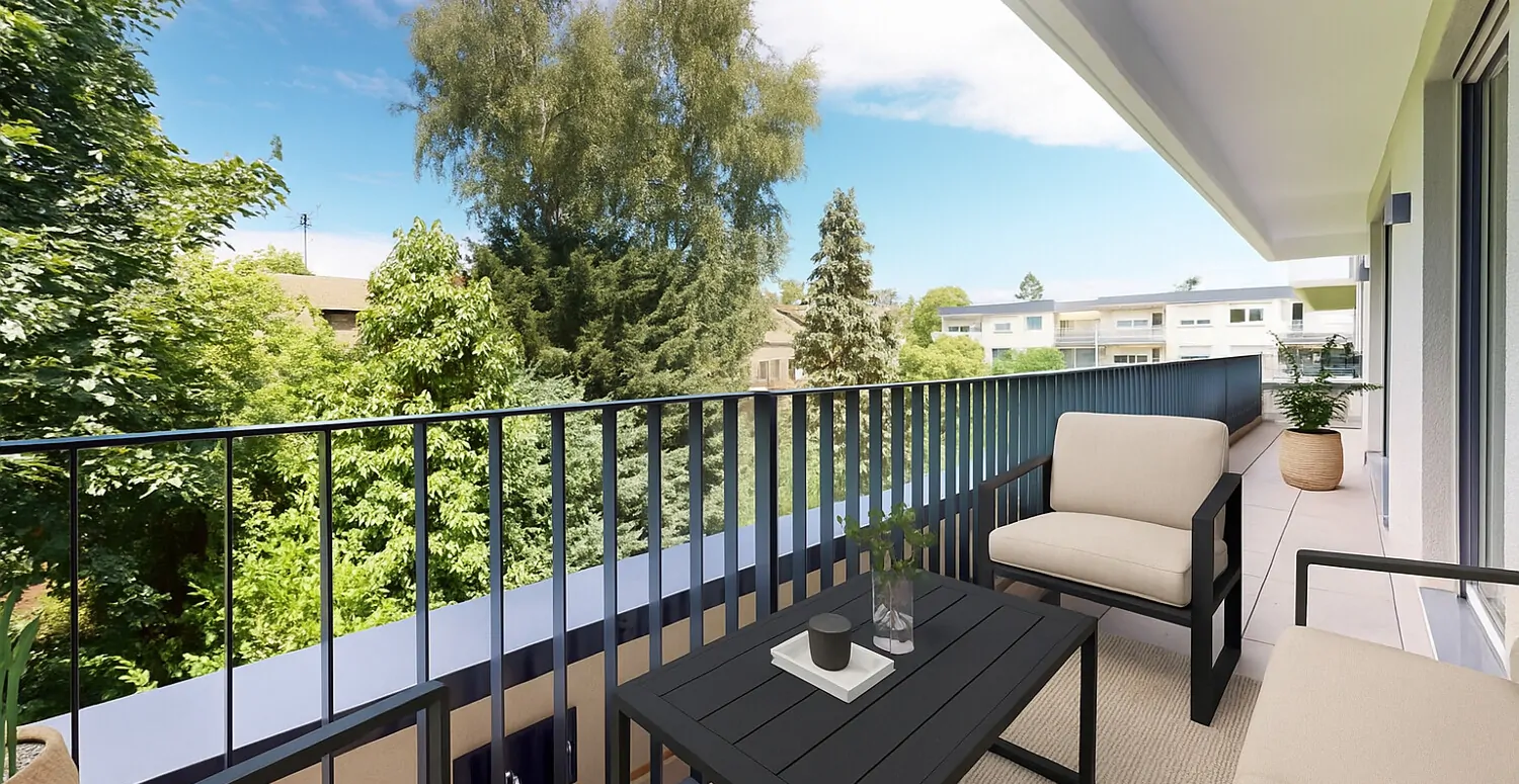 Balkon II - Visualisierung