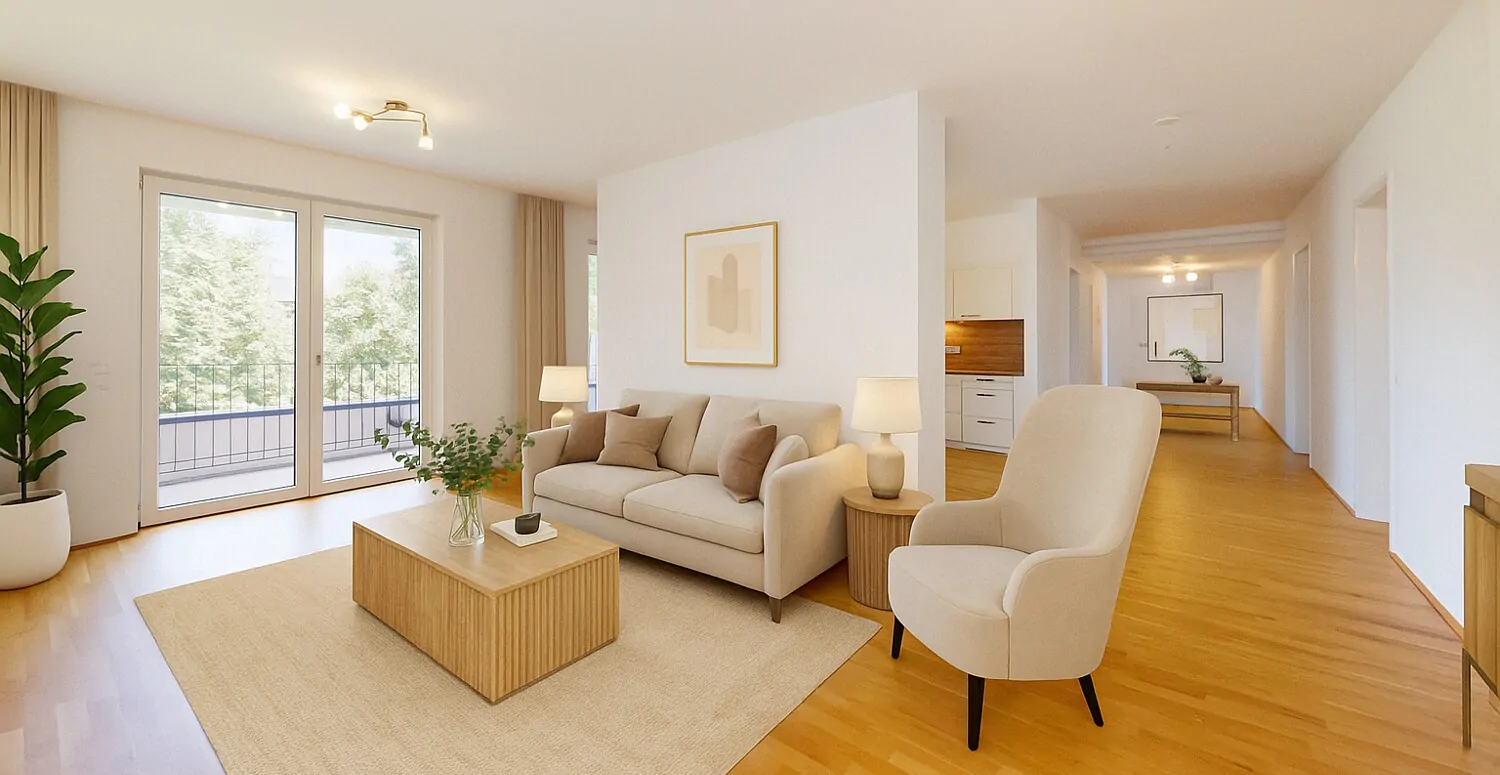 Wohn-Essbereich - Visualisierung