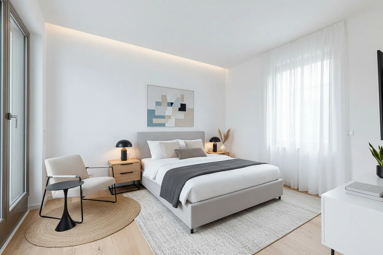 Schlafzimmer Visualisierung