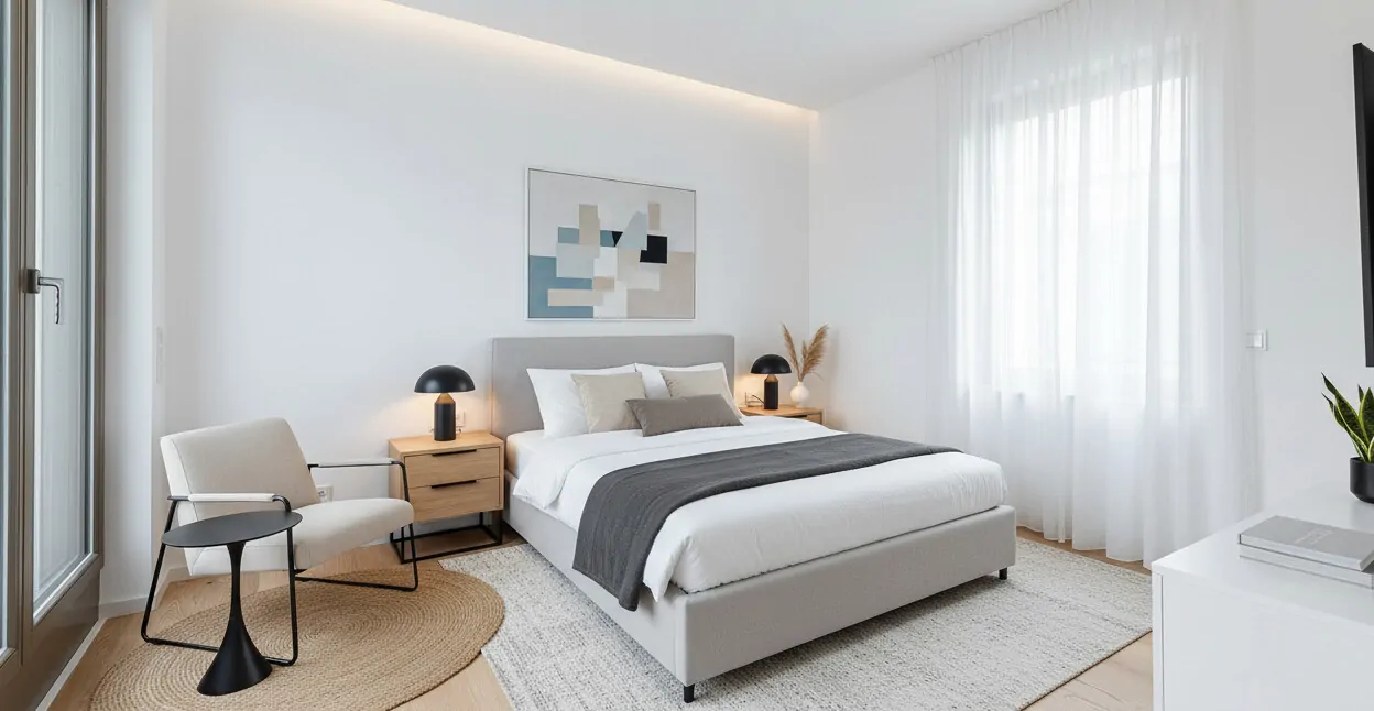 Schlafzimmer Visualisierung