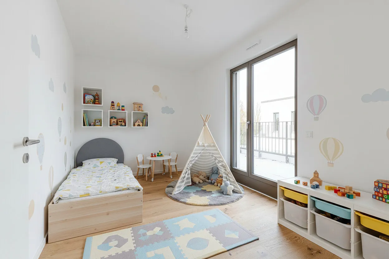 Kinderzimmer Visusalisierung