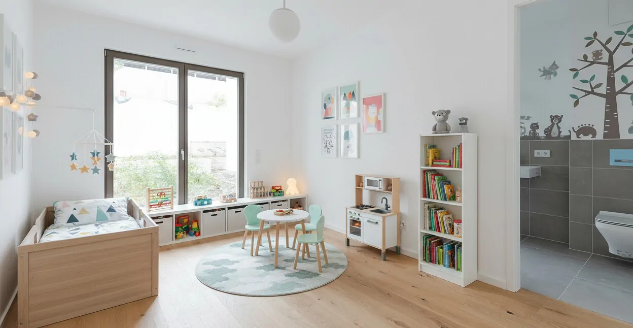 Kinderzimmer Visualisierung