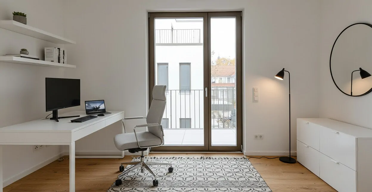 Arbeitszimmer Visaulisierung