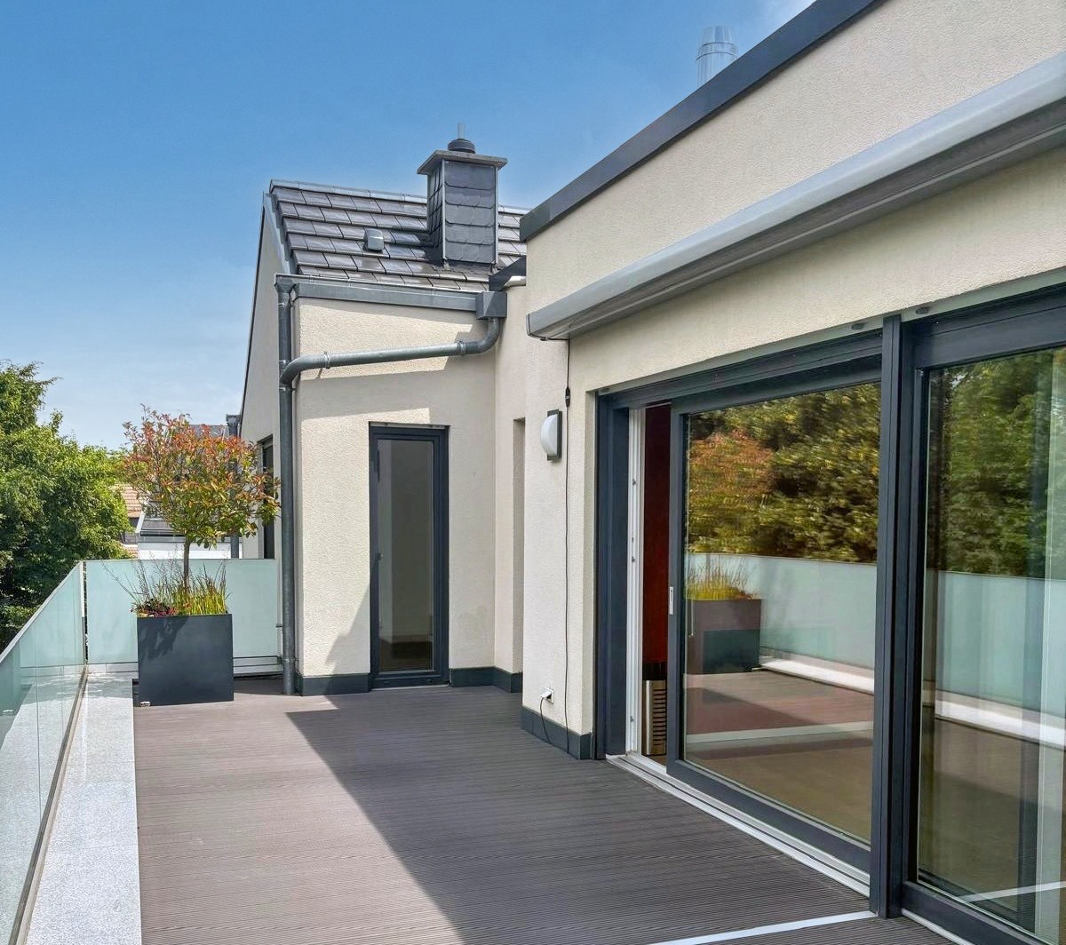 Dachterrasse Ansicht I