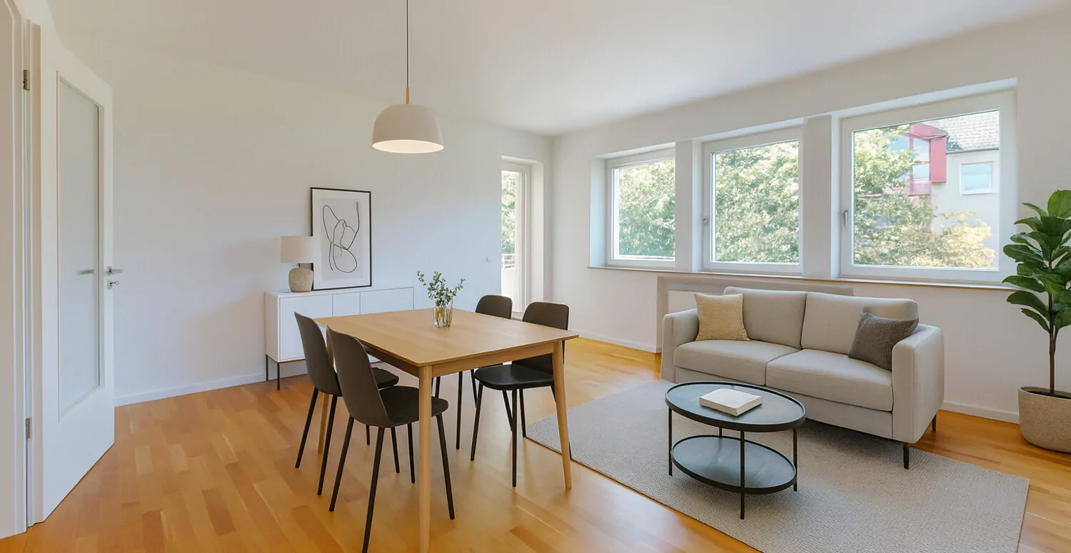 Wohn-/Essbereich - Visualisierung