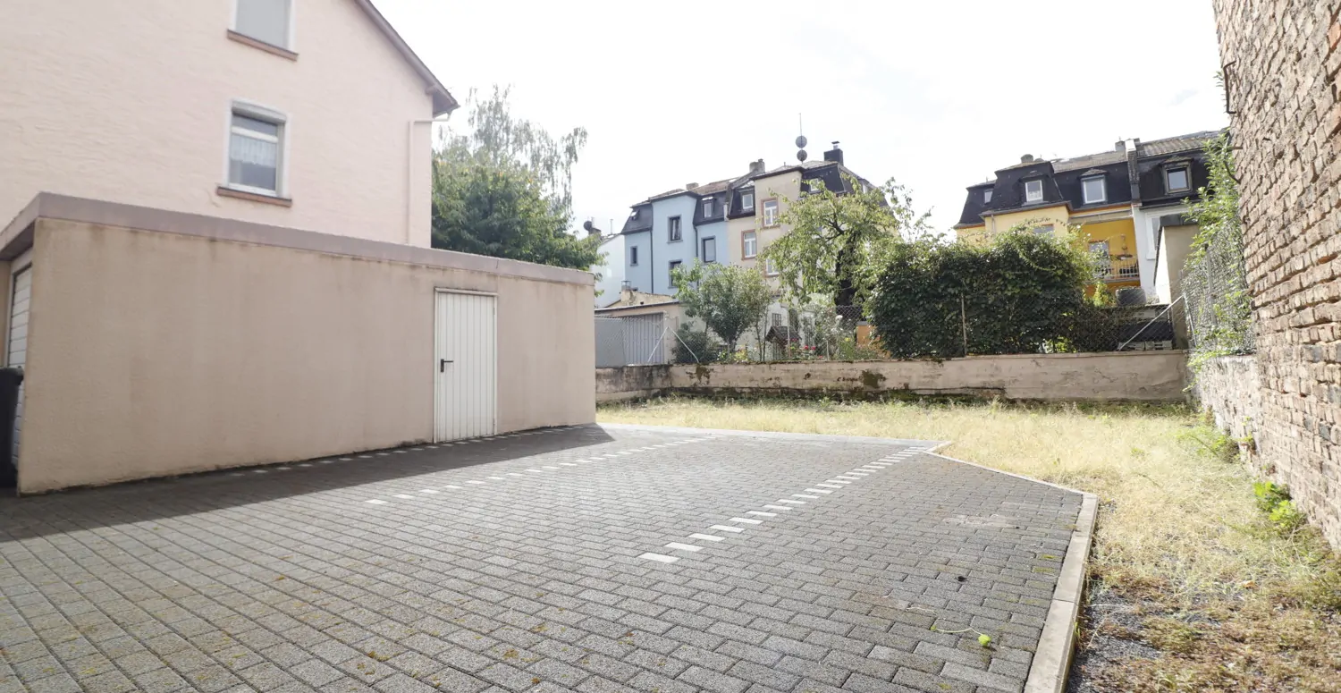 Garten/Parkplätze Ansicht II