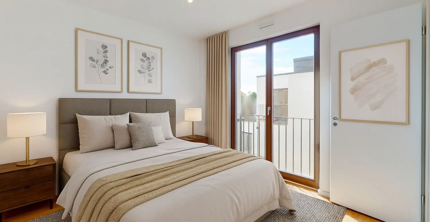 Schlafzimmer Visualisierung