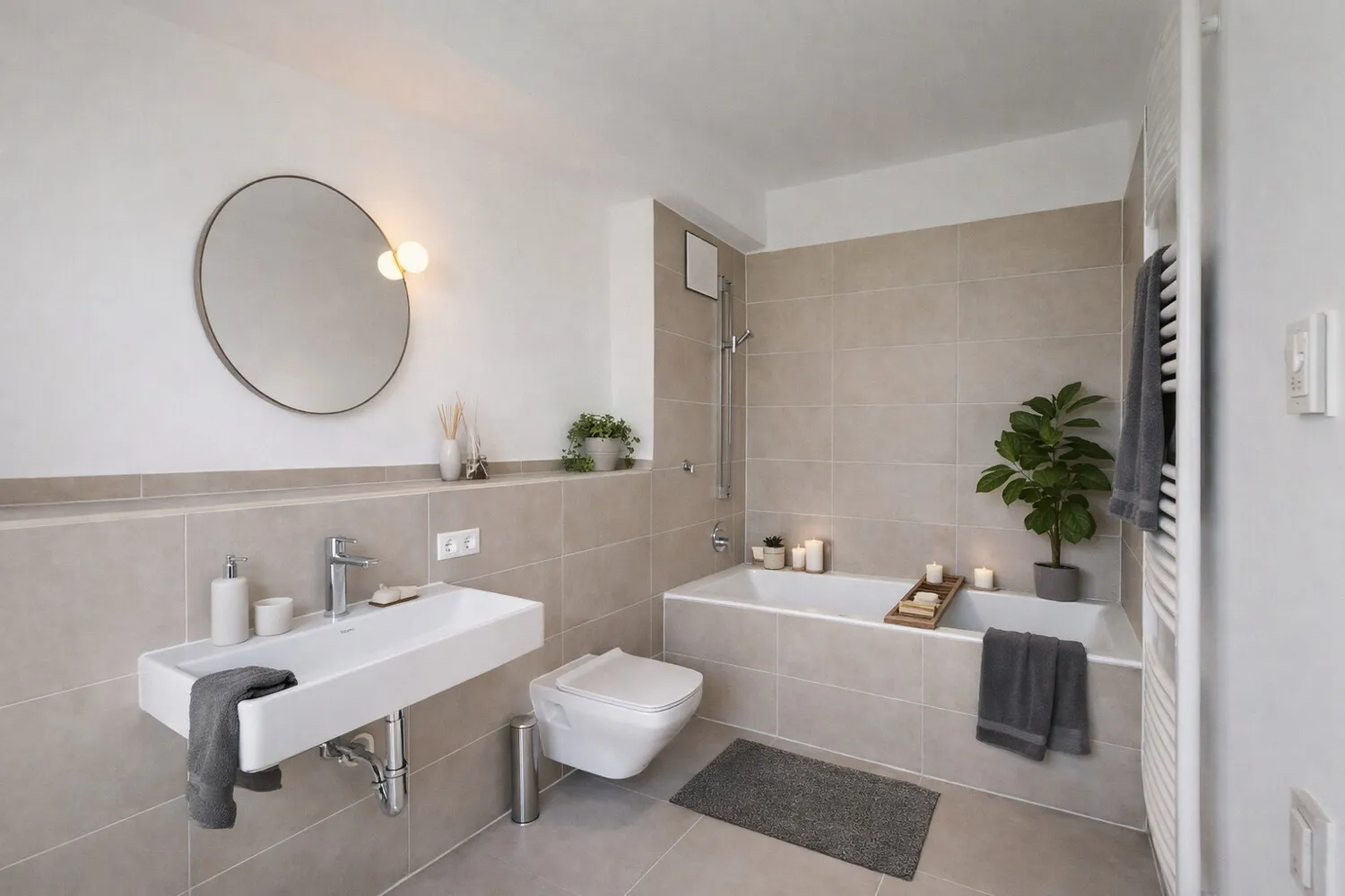 Badezimmer Visualisierung