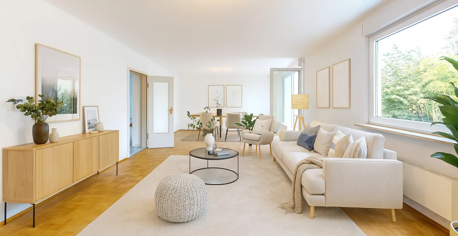 Wohnbereich - Visualisierung