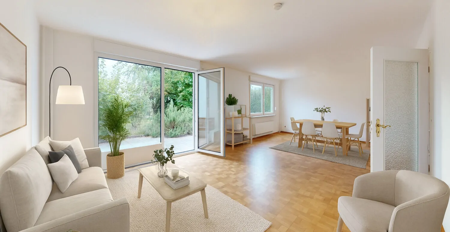 Wohnbereich - Visualisierung