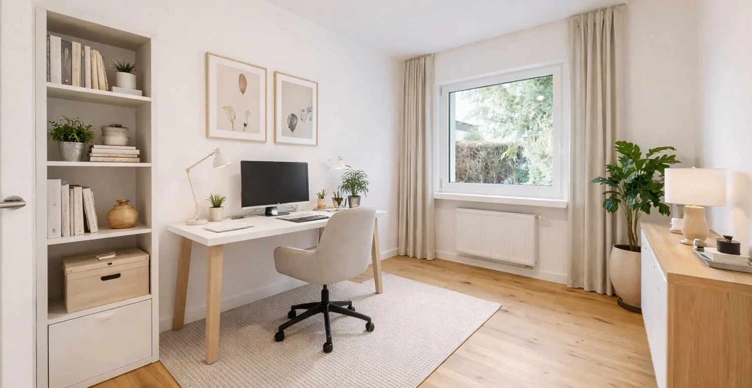 Arebitszimmer Visualisierung