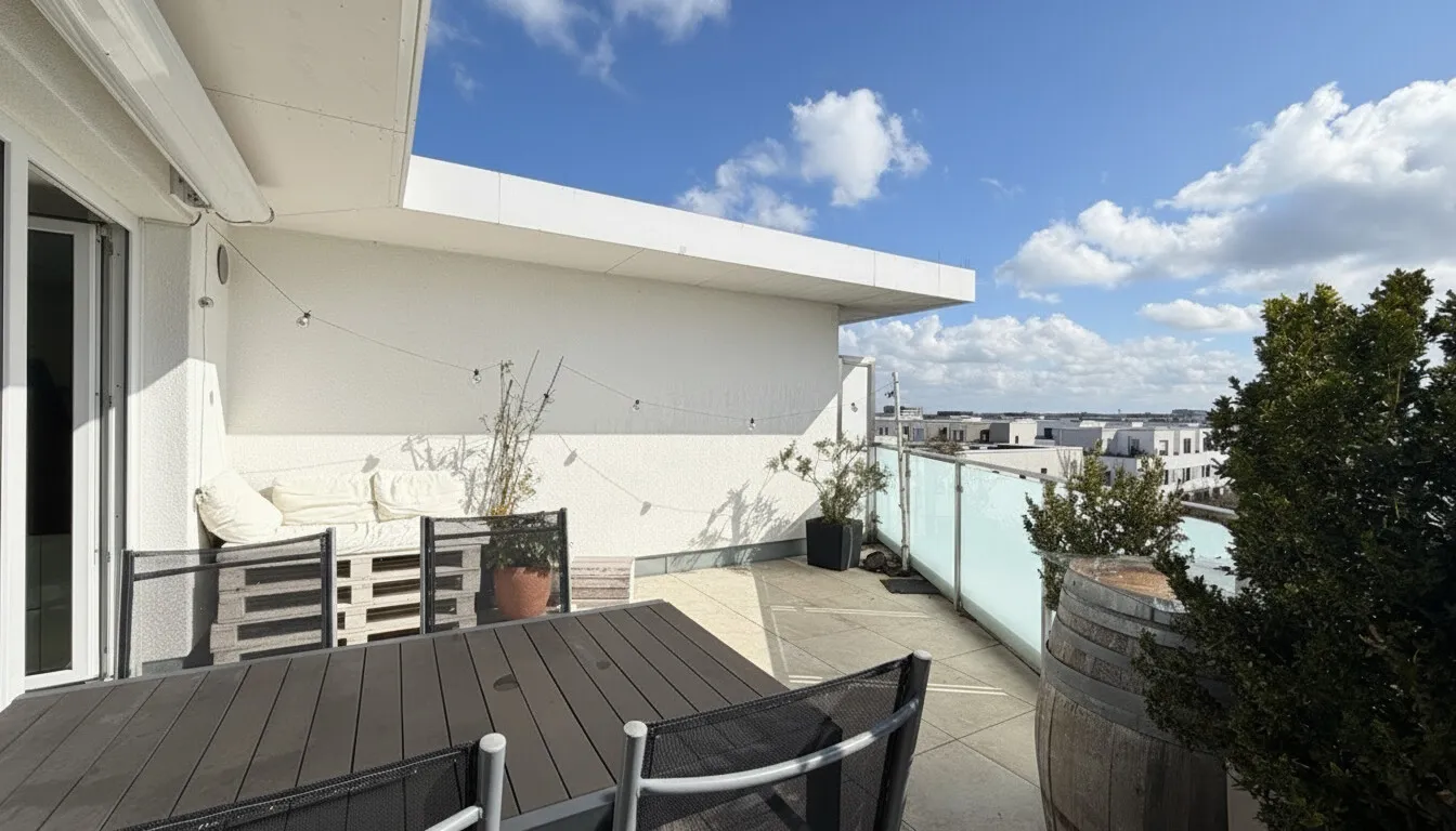 Dachterrasse Ansicht III