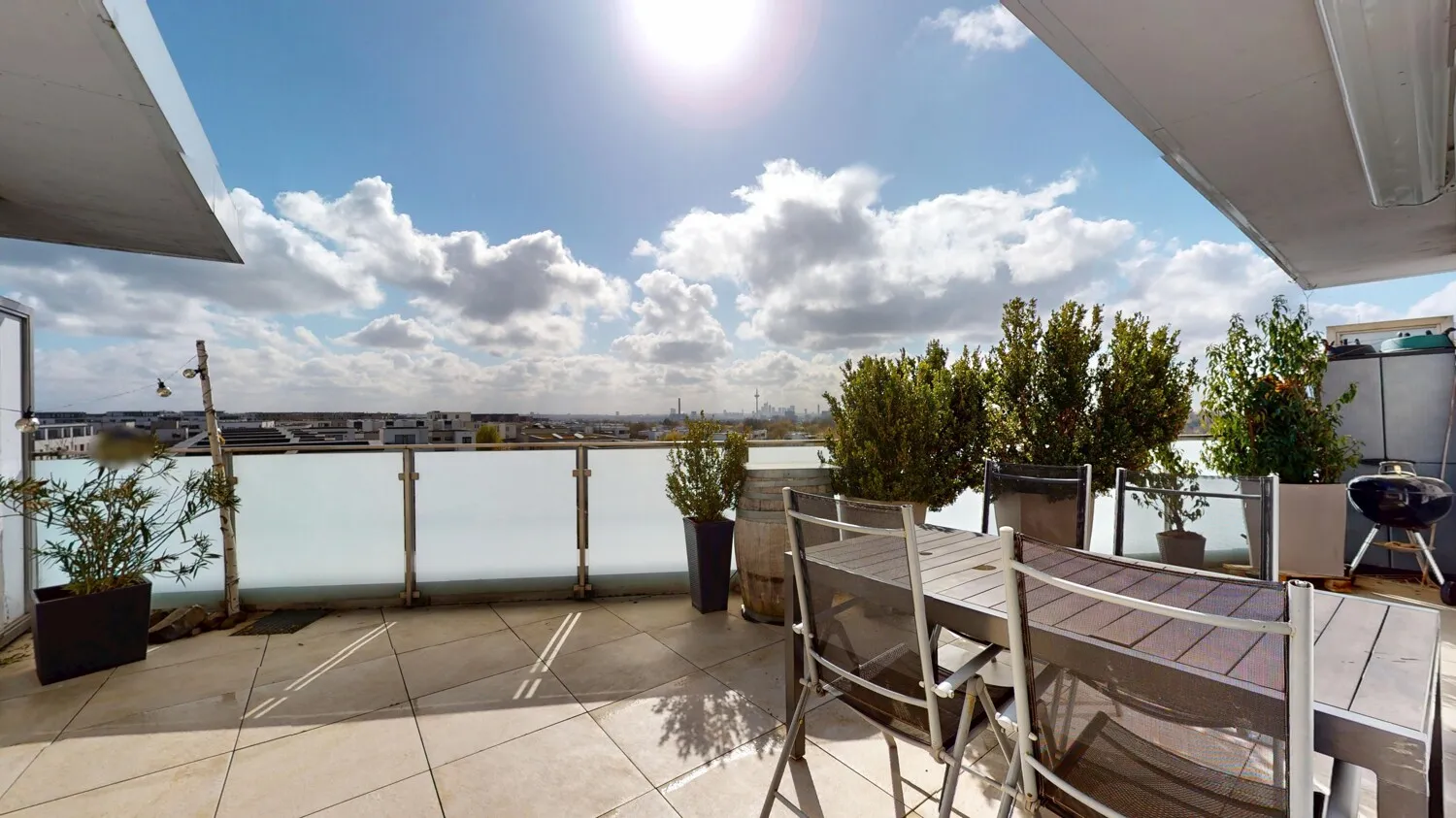 Dachterrasse Ansicht I