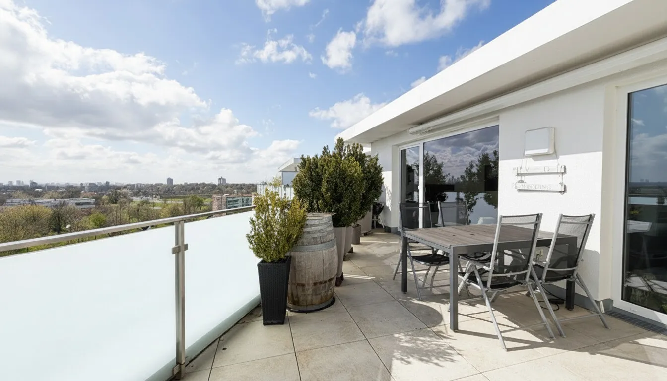 Dachterrasse Ansicht II