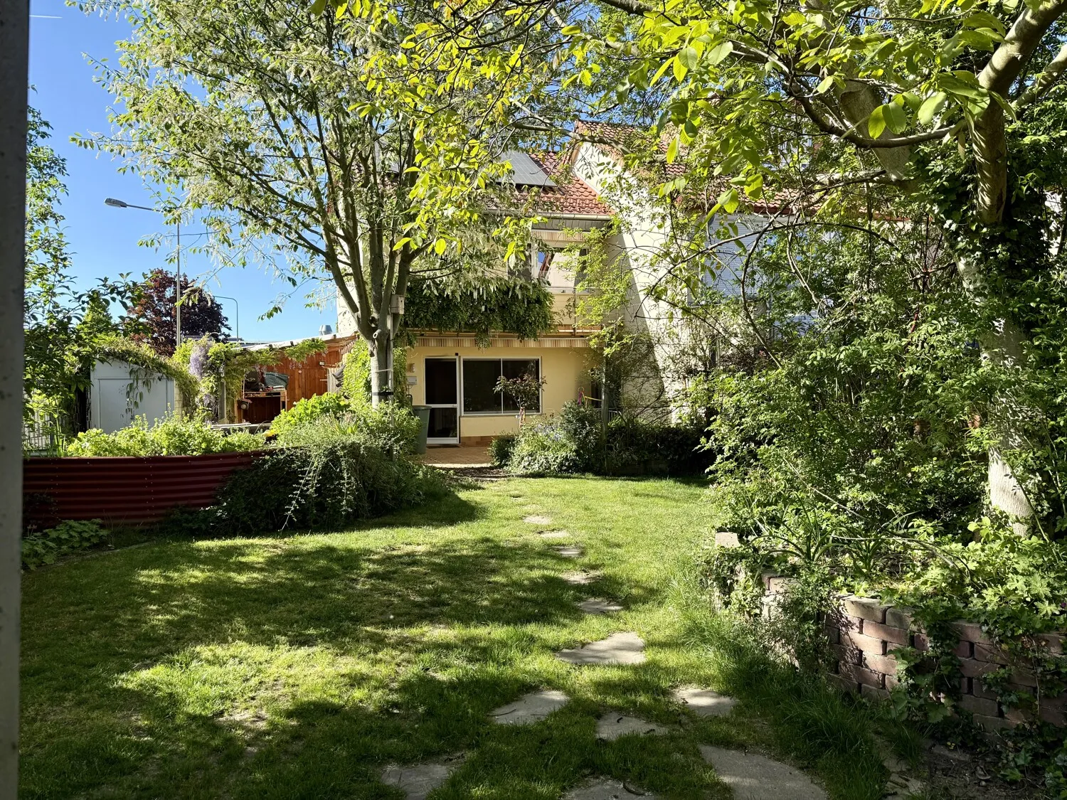 Haus Hinteransicht