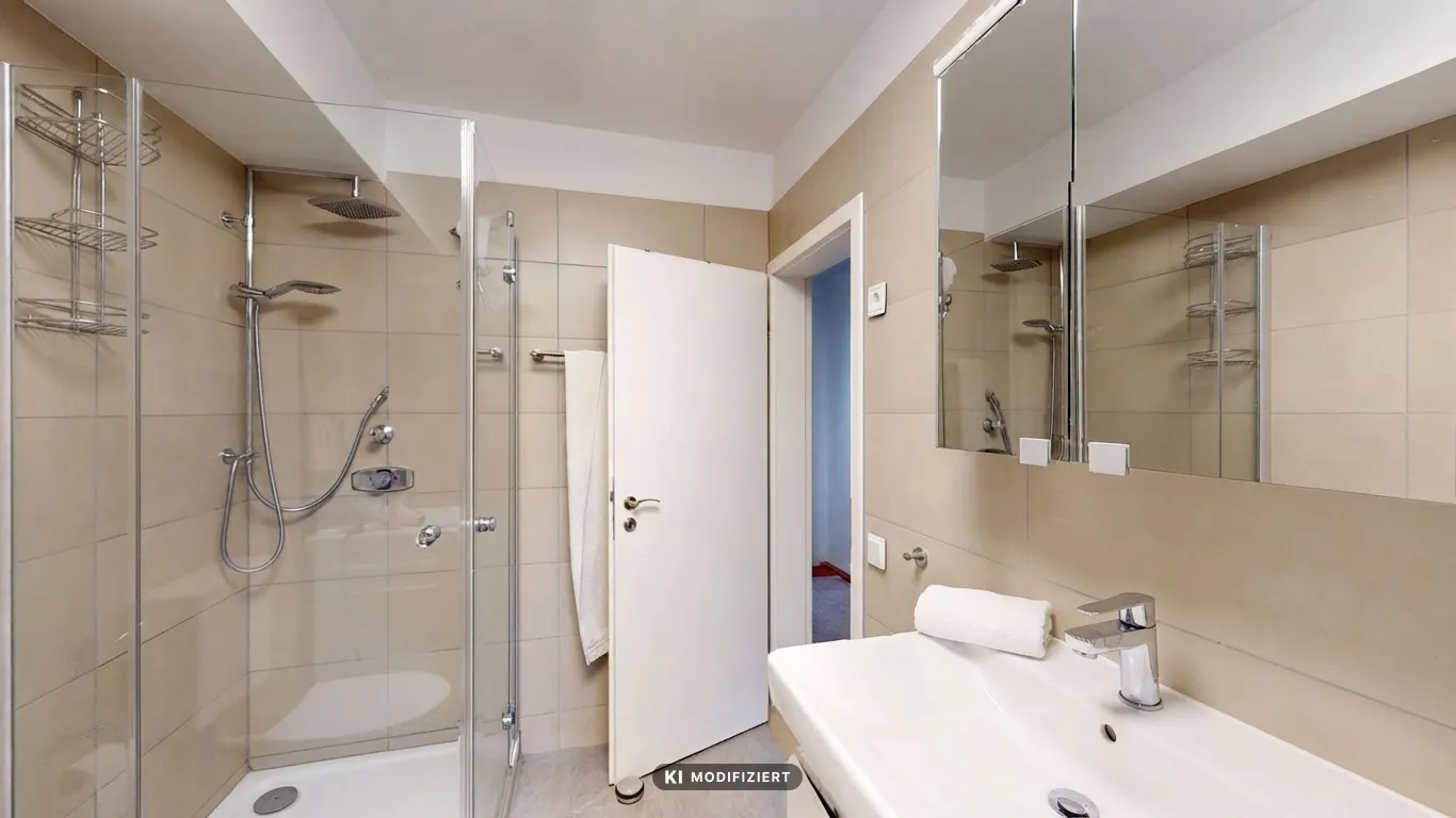 Badezimmer Ansicht I