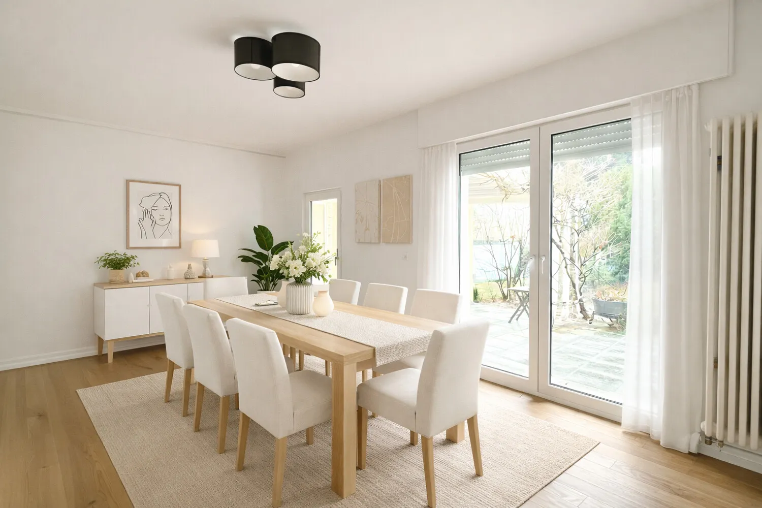 Visualisierung Esszimmer