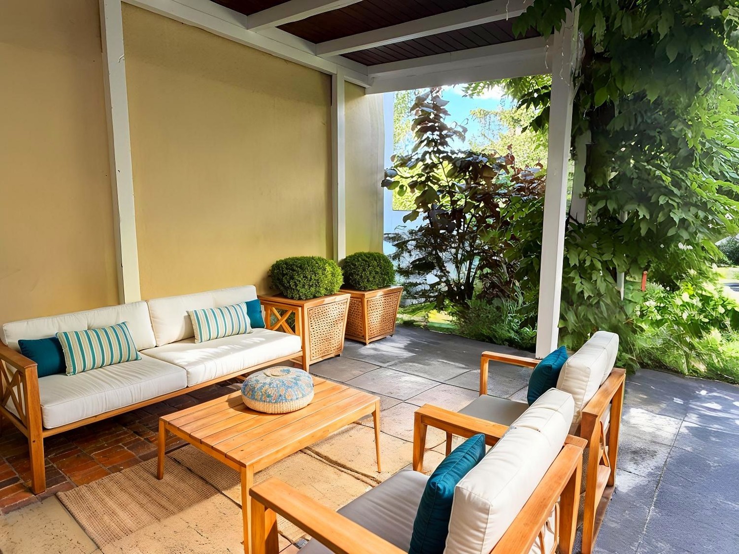 Terrasse - Virtuelles Staging
