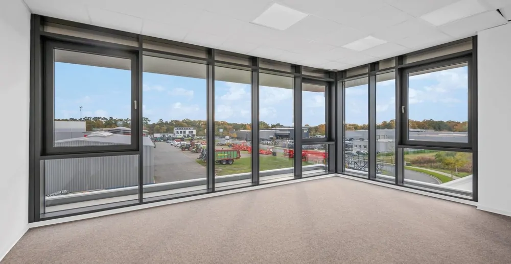 Hochwertige Verglasung