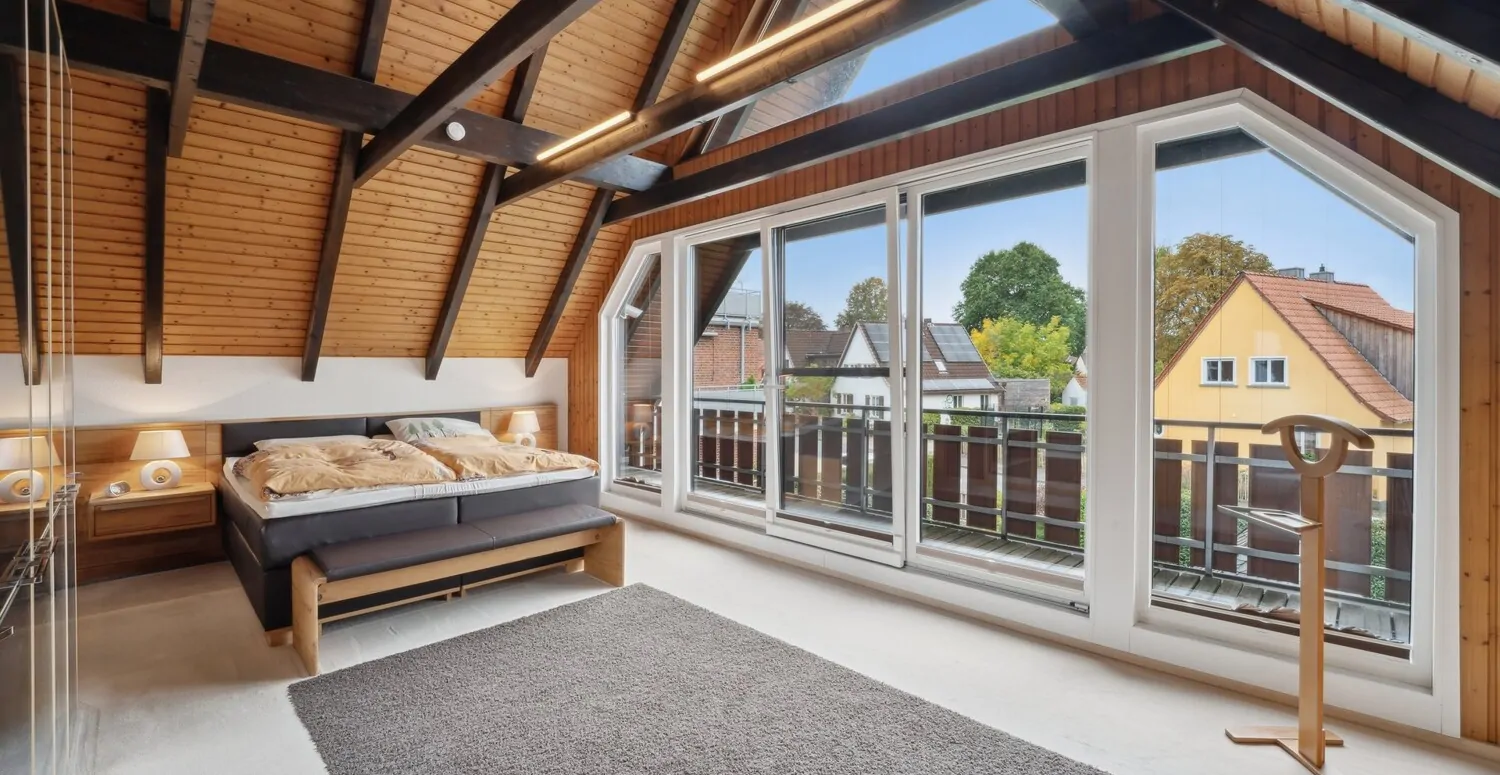 Schlafzimmer Dachgeschoss