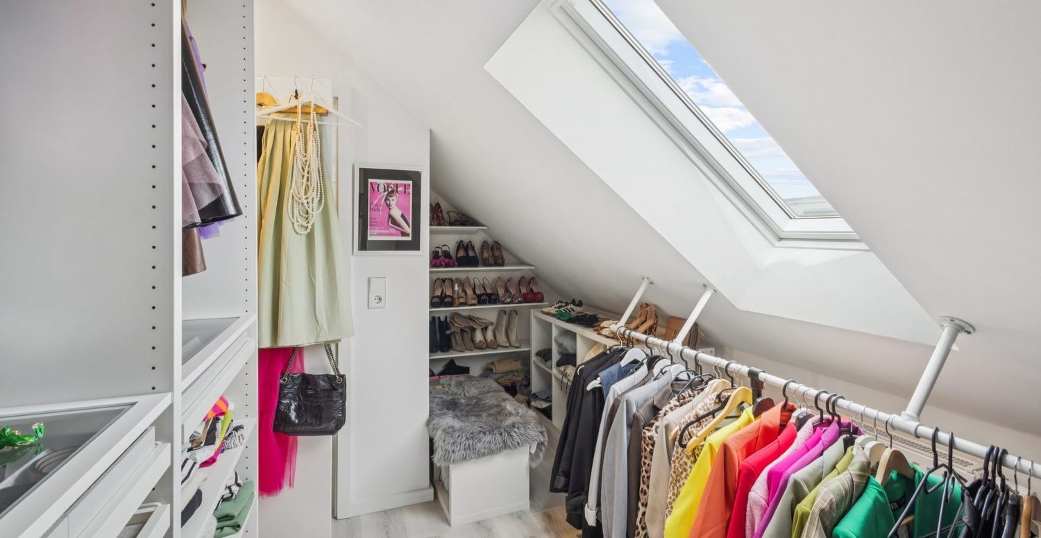 begehbarer Kleiderschrank