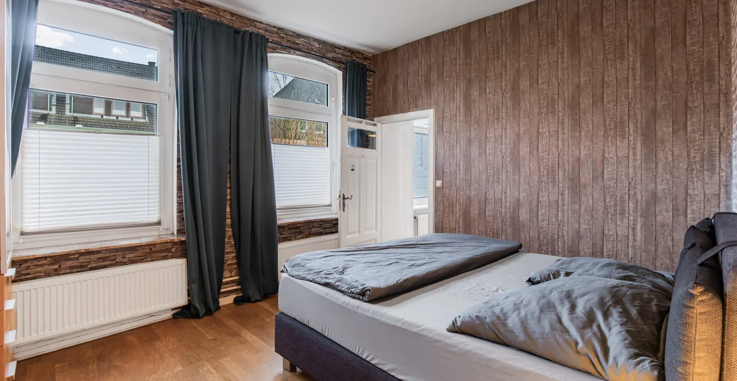 Schlafzimmer II im Erdgeschoss