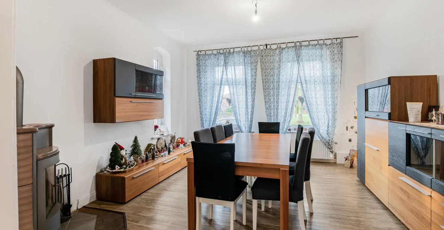 Esszimmer im Erdgeschoss