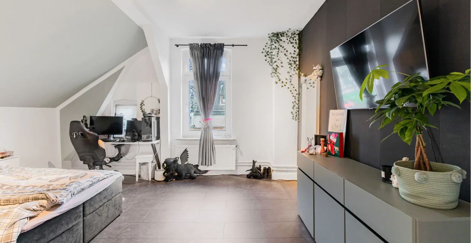 Zimmer III im Dachgeschoss