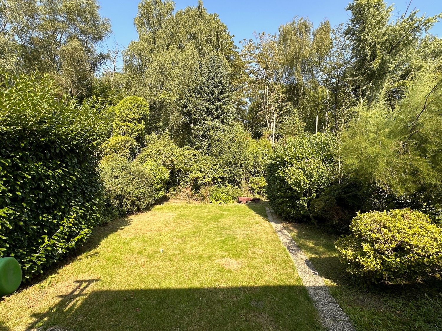 Garten Rückseite