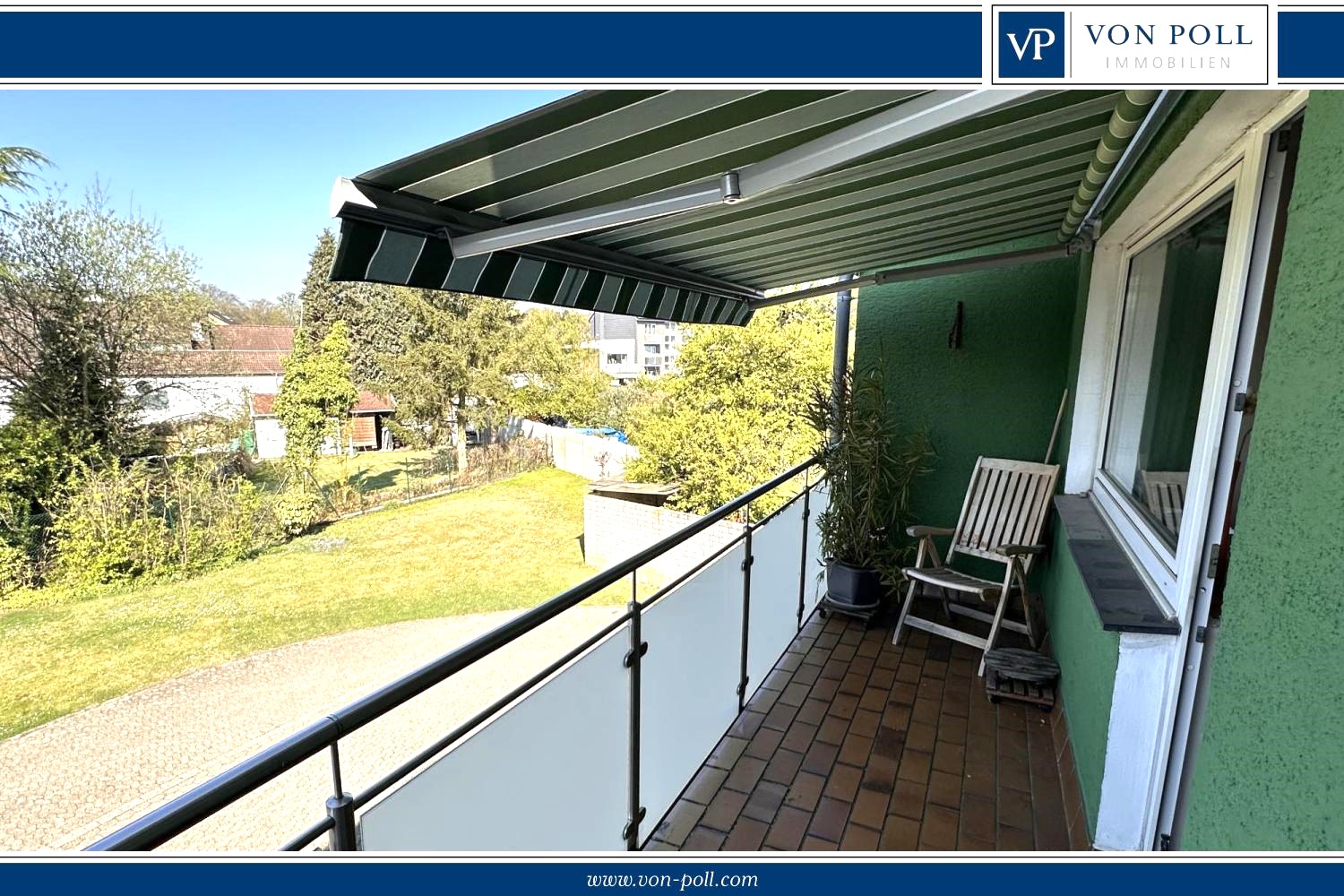 Gepflegte 3-Zimmer-Eigentums- wohnung mit Balkon und Einzelgaragenplatz in gefragter Lage