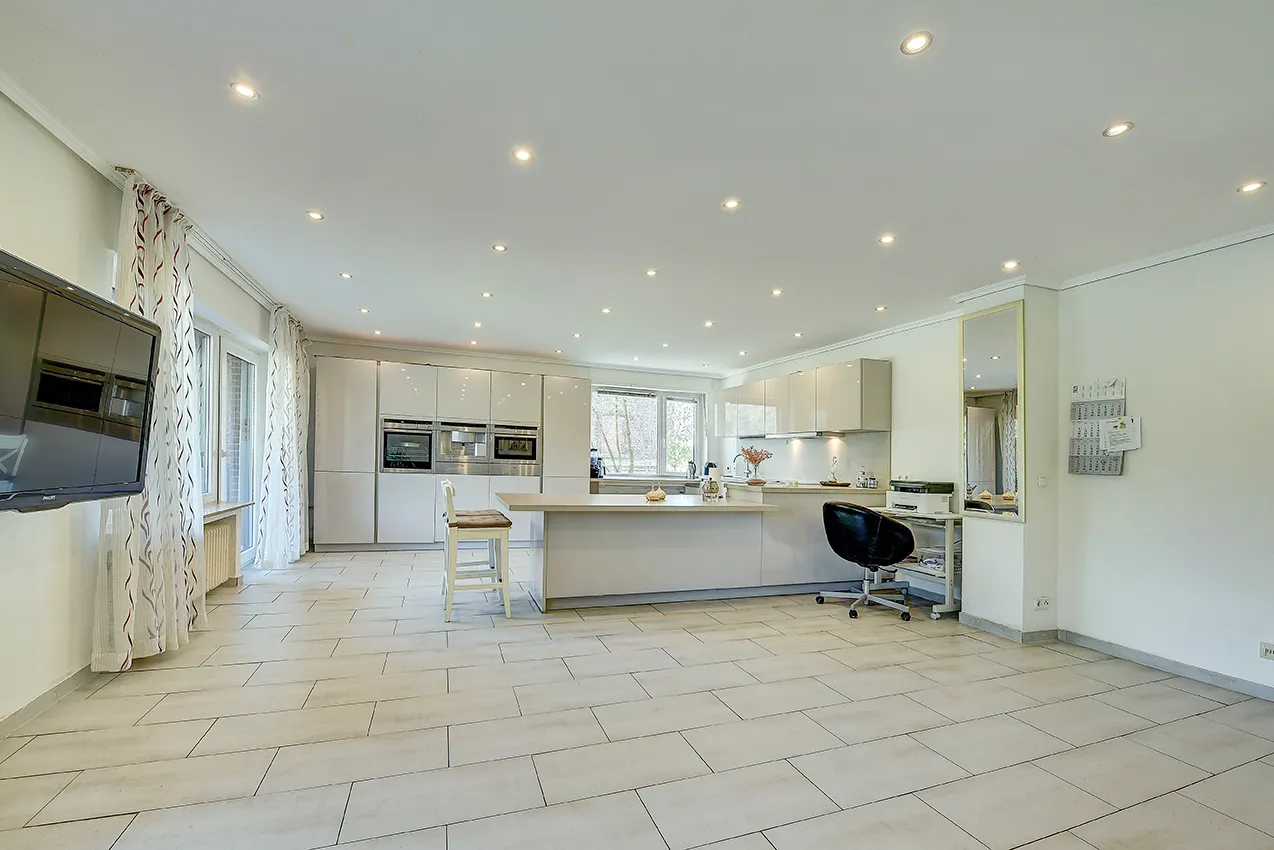 Wohnzimmer und Küche