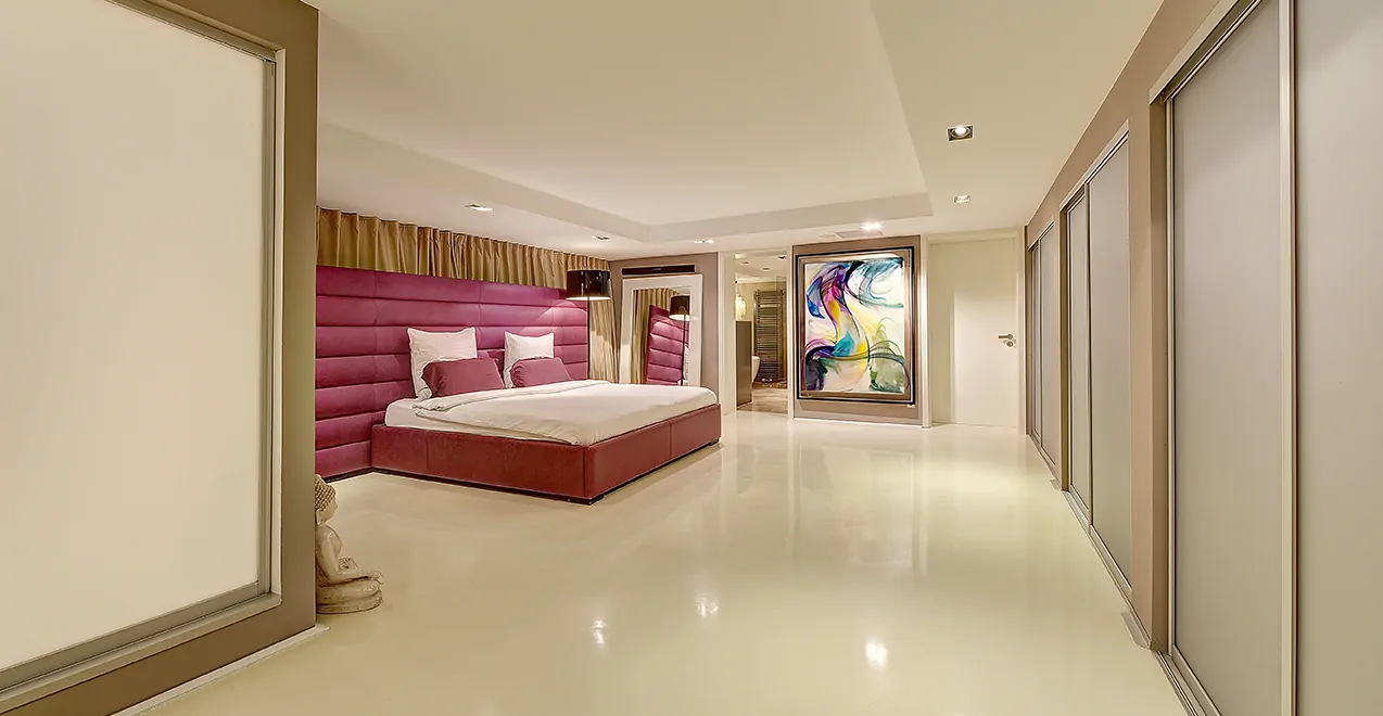 Schlafraum im Untergeschoss