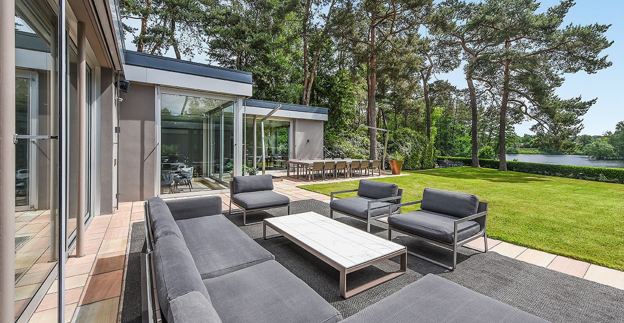 Terrasse und Garten