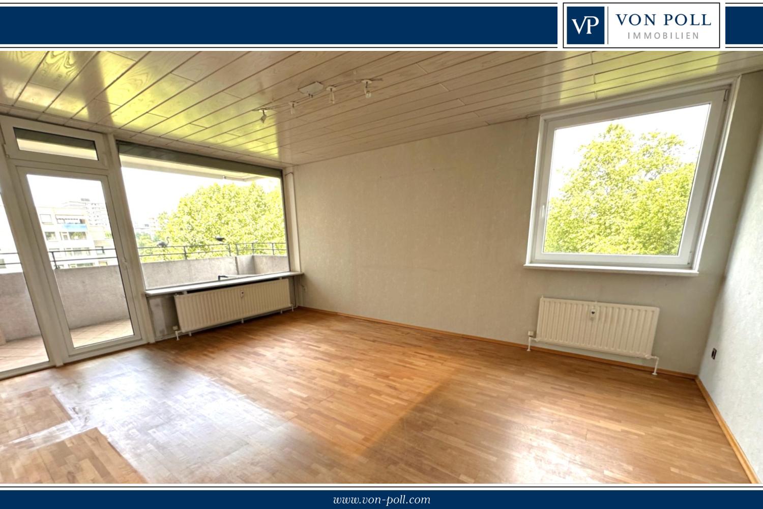 Schöne 3-Zimmer-Eigentumswohnung mit Garagenstellplatz in zentraler Lage