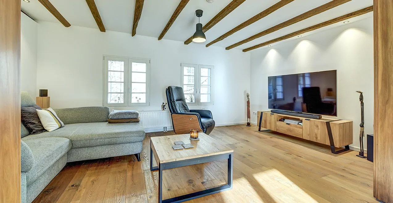 Wohnzimmer im Obergeschoss