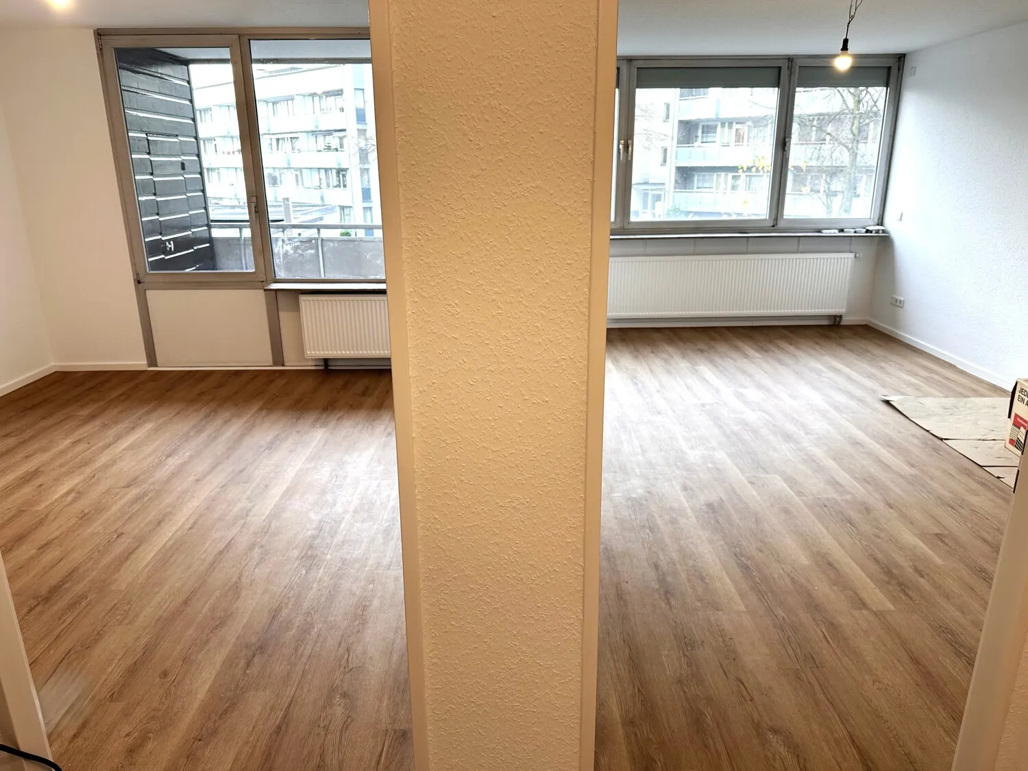 Blick in die Wohnung