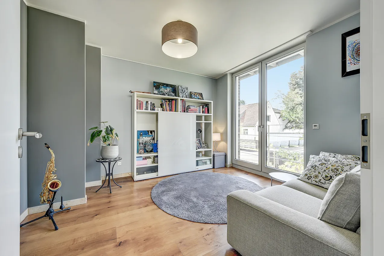 Bibliothek / Zimmer im Erdgeschoss