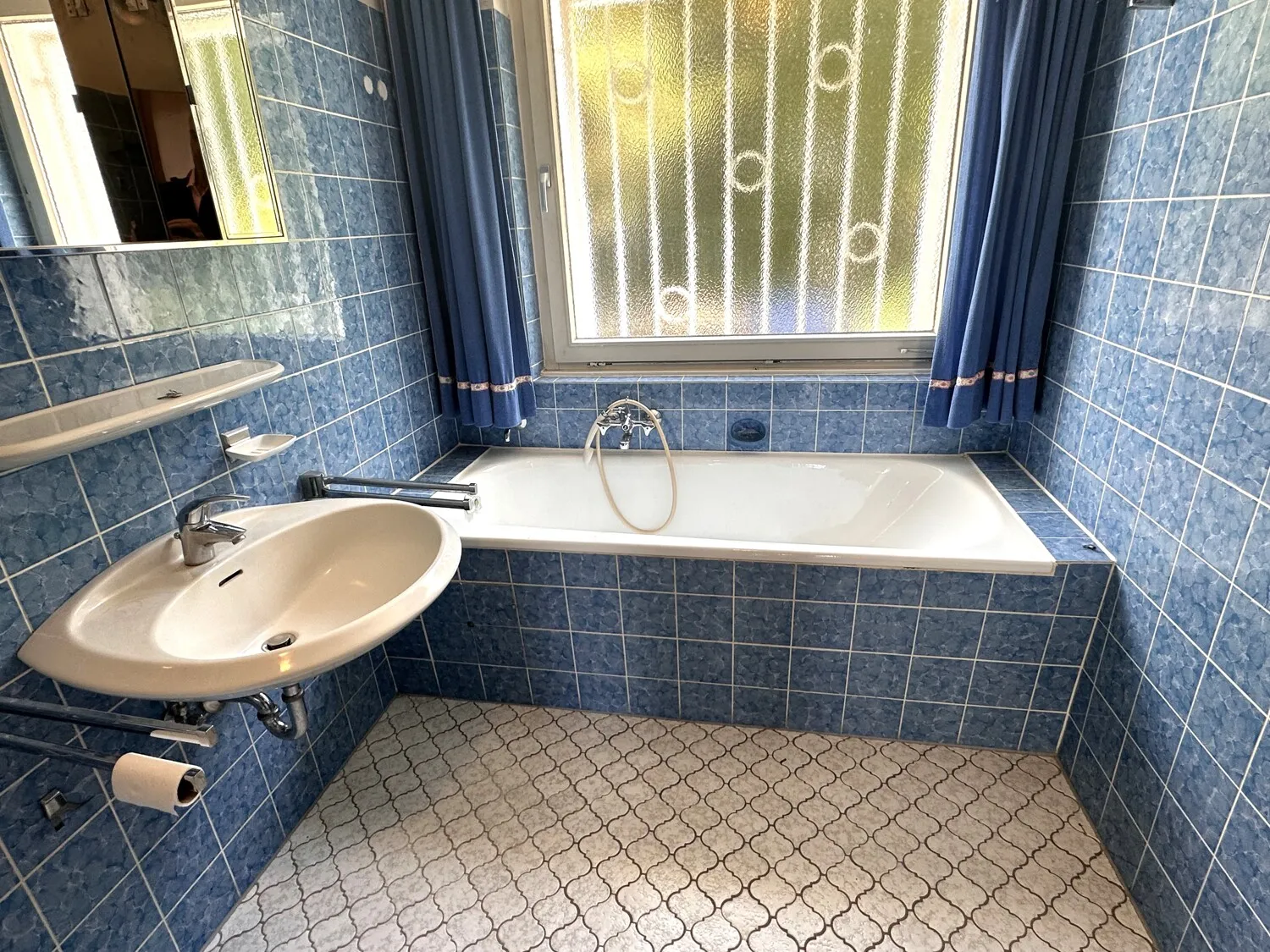 Badezimmer im Erdgeschoss