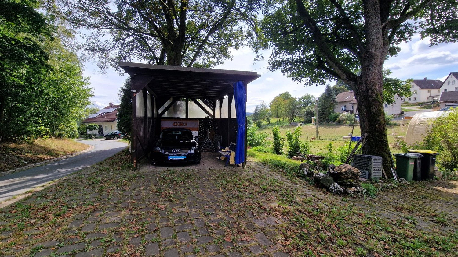 Wohnwagencarport