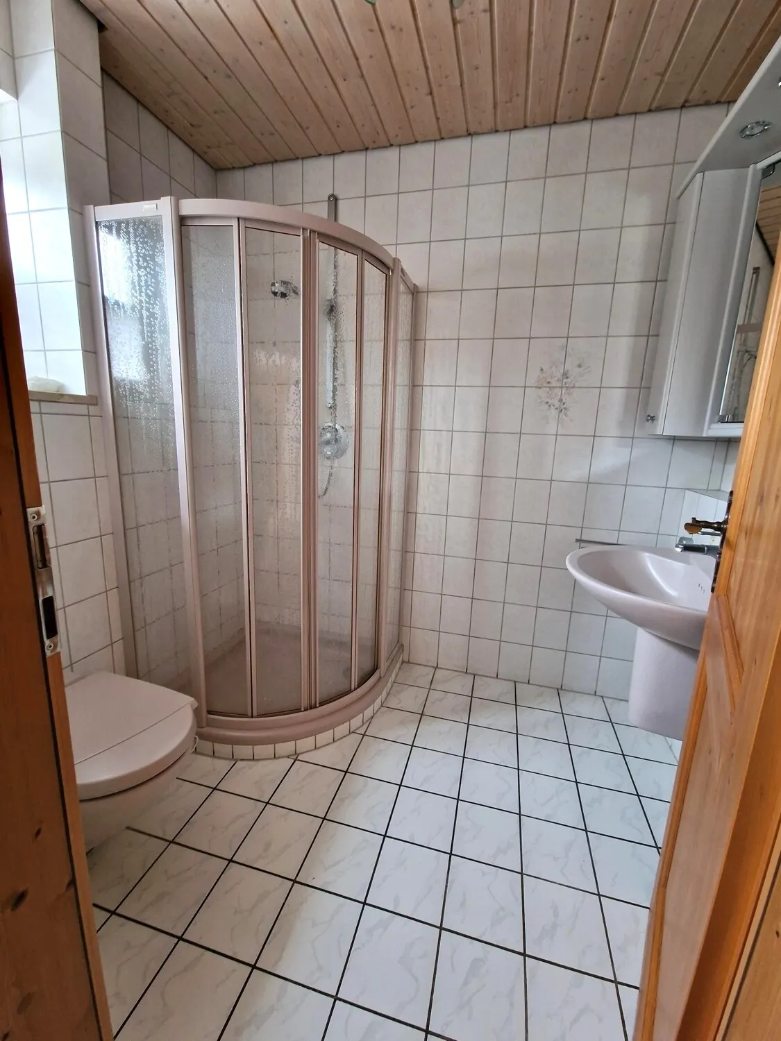 Gäste-WC mit Dusche