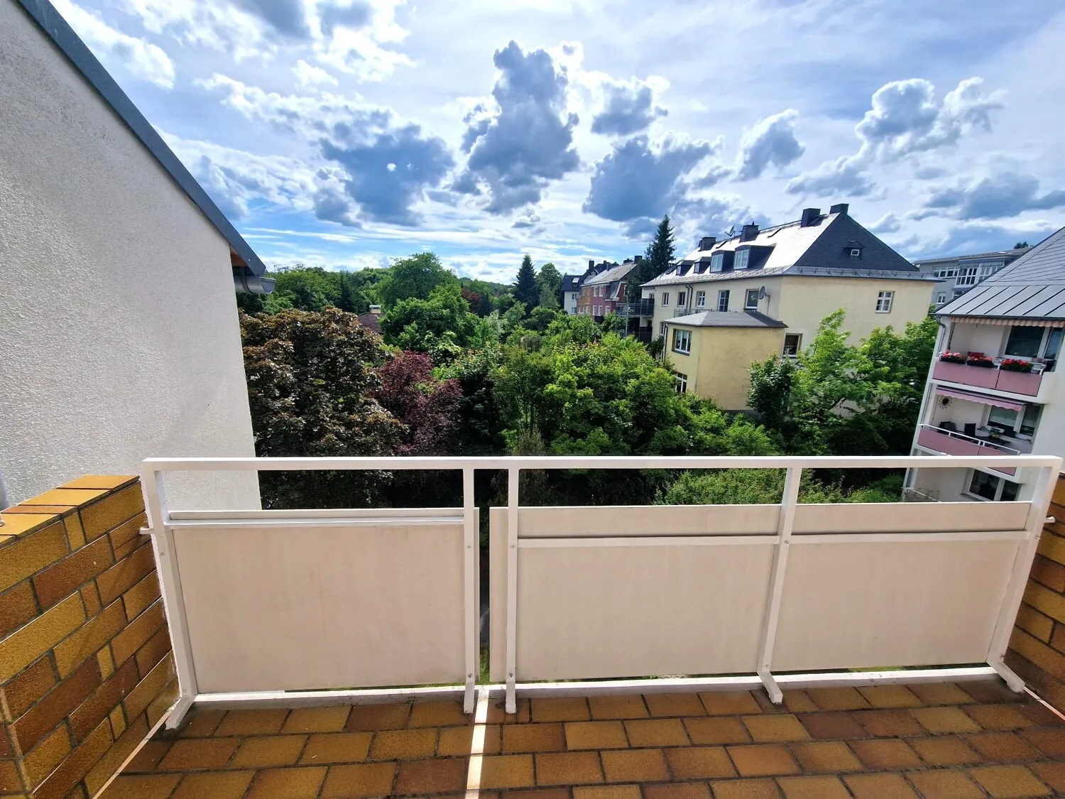 Aussicht vom Balkon/Loggia