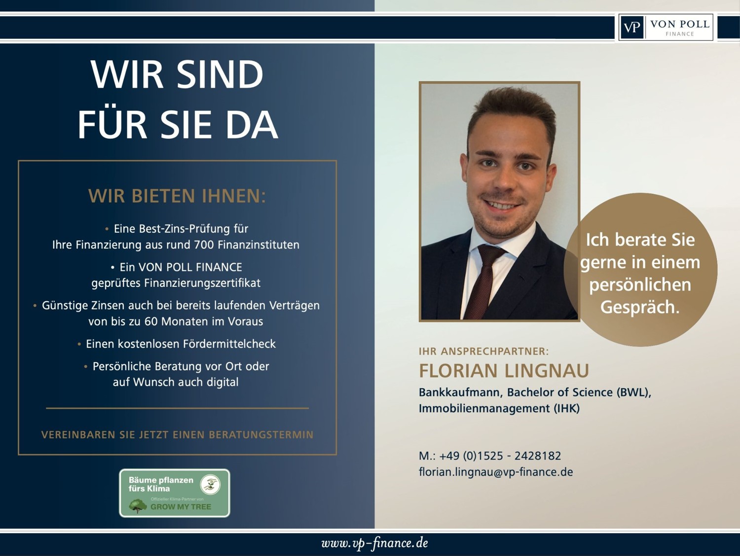 Von Poll Finance Berater Florian Lingnau