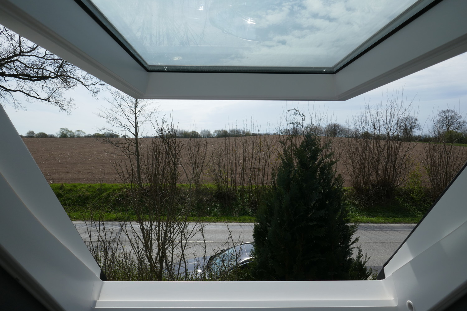 Blick aus dem Bad